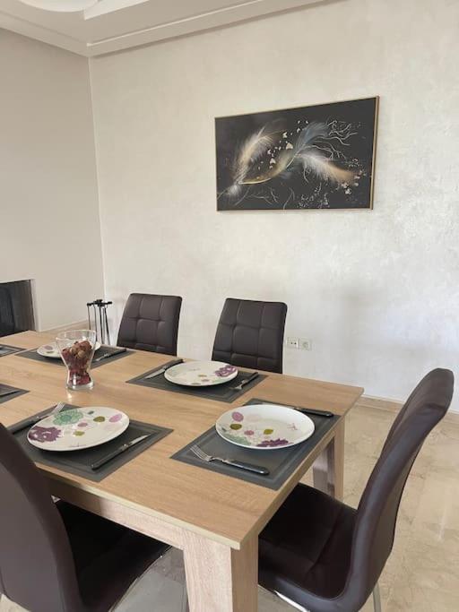 Chic & Cosy Flat Near Airport Lockbox Fast Wifi Apartment Nouaceur Exterior foto